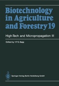 Cover: High-Tech and Micropropagation III - Springer