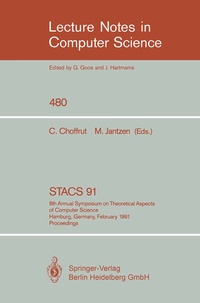 Abbildung von: STACS 91 - Springer