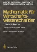 Cover: Mathematik f&uuml;r Wirtschaftswissenschaftler - Springer