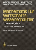 Cover: Mathematik f&uuml;r Wirtschaftswissenschaftler - Springer