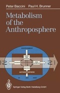 Cover: Metabolism of the Anthroposphere - Springer