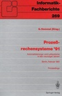Cover: Prozeßrechensysteme '91 - Springer