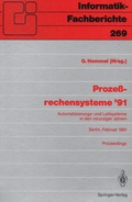 Cover: Proze&szlig;rechensysteme '91 - Springer