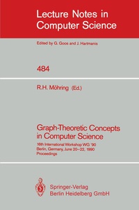 Enlarge image Cover: Graph-Theoretic Concepts in Computer Science - Springer