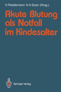 Abbildung von: Akute Blutung als Notfall im Kindesalter - Springer