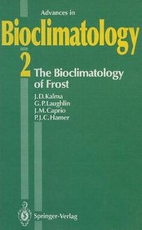 Enlarge image Cover: The Bioclimatology of Frost - Springer