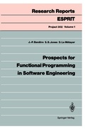 Cover: Prospects for Functional Programming in Software Engineering - Springer