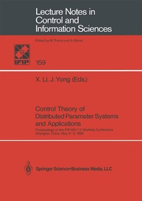 Enlarge image Cover: Control Theory of Distributed Parameter Systems and Applications - Springer