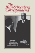 Cover: The Berg-Schoenberg Correspondence - WW Norton & Co