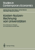 Cover: Kosten-Nutzen-Rechnung von Universit&auml;ten - Springer