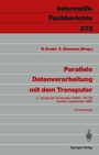 Cover: Parallele Datenverarbeitung mit dem Transputer - Springer