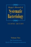 Cover: Bergey's Manual&reg; of Systematic Bacteriology - Springer