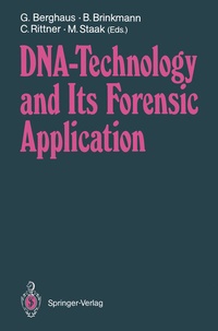 Enlarge image Cover: DNA - Technology and Its Forensic Application - Springer