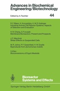 Cover: Bioreactor Systems and Effects - Springer