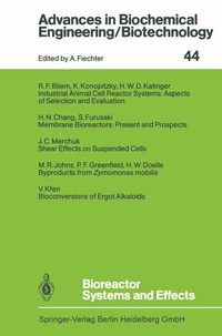 Enlarge image Cover: Bioreactor Systems and Effects - Springer