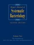 Cover: Bergey's Manual&reg; of Systematic Bacteriology - Springer