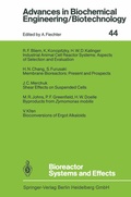 Cover: Bioreactor Systems and Effects - Springer