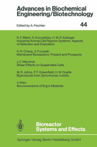 Enlarge image Cover: Bioreactor Systems and Effects - Springer