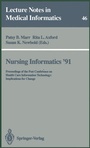Cover: Nursing Informatics '91 - Springer