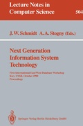 Cover: Next Generation Information System Technology - Springer
