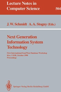 Enlarge image Cover: Next Generation Information System Technology - Springer