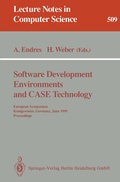 Cover: Software Development Environments and Case Technology - Springer