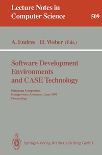 Enlarge image Cover: Software Development Environments and Case Technology - Springer