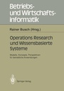 Cover: Operations Research und Wissenbasierte Systeme - Springer