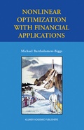 Cover: Nonlinear Optimization with Financial Applications - Springer