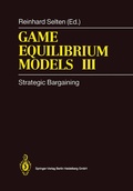 Cover: Game Equilibrium Models III - Springer