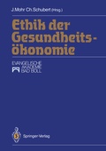 Cover: Ethik der Gesundheits&ouml;konomie - Springer