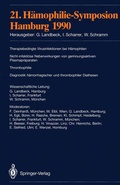 Cover: 21. H&auml;mophilie-Symposion - Springer