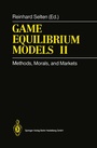 Cover: Game Equilibrium Models II - Springer