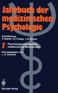 Abbildung von: Psychologische Aspekte medizinischer Maßnahmen - Springer