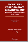 Cover: Modeling Performance Measurement - Springer