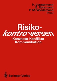 Abbildung von: Risikokontroversen - Springer