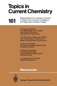 Enlarge image Cover: Macrocycles - Springer