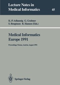 Cover: Medical Informatics Europe 1991 - Springer