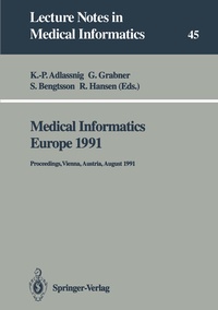 Enlarge image Cover: Medical Informatics Europe 1991 - Springer