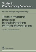 Cover: Transformationsprozesse in sozialistischen Wirtschaftssystemen - Springer