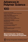 Cover: Macromolecules: Synthesis, Order and Advanced Properties - Springer
