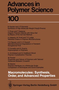 Enlarge image Cover: Macromolecules: Synthesis, Order and Advanced Properties - Springer