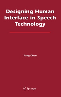 Enlarge image Cover: Designing Human Interface in Speech Technology - Springer