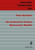 Cover: Die strukturierte Analyse Markovscher Modelle - Springer