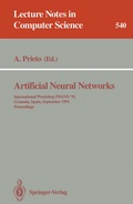 Cover: Artificial Neural Networks - Springer