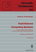 Cover: Fault-Tolerant Computing Systems - Springer