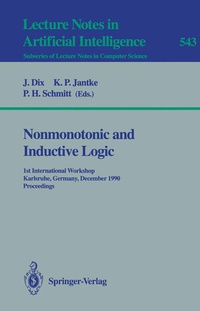 Enlarge image Cover: Nonmonotonic and Inductive Logic - Springer