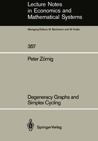 Abbildung von: Degeneracy Graphs and Simplex Cycling - Springer
