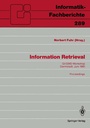 Cover: Information Retrieval - Springer