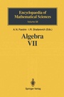 Cover: Algebra VII - Springer